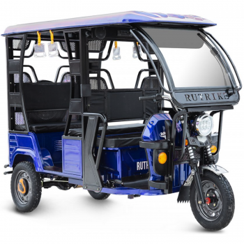 Электротрицикл Rutrike Рикша 60V1000W синий