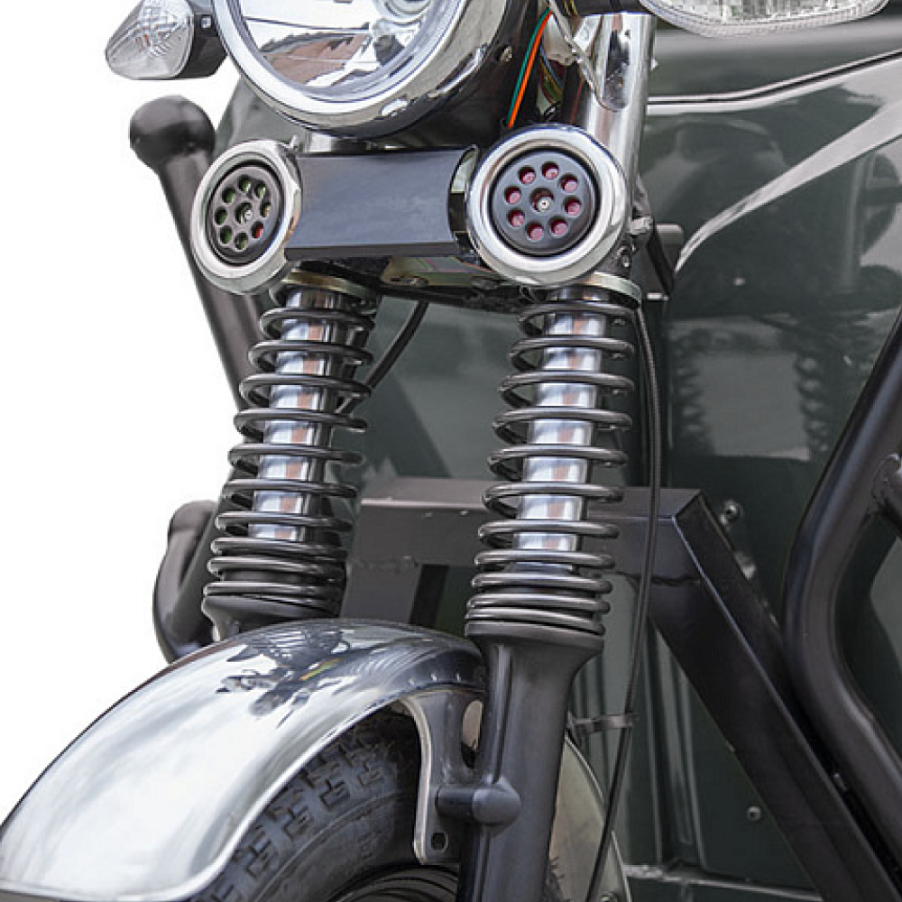 Грузовой электротрицикл Rutrike D4 NEXT 1800 60V1200W с краном для поднятия грузов 4