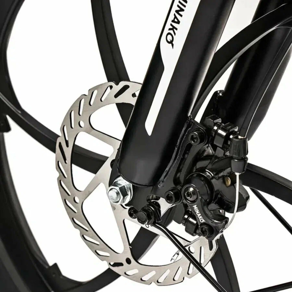 Электровелосипед Minako F7 оранжевый 9